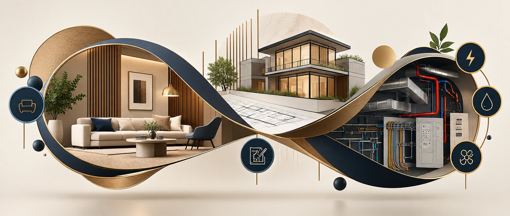 TechnoTouch Interio - interior design, architecture and MEP services working as one